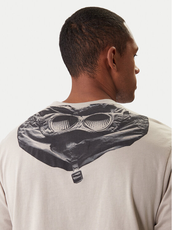 C.P. Company C.P. Company Camiseta 20CMTS725A005100W Beis Regular Fit