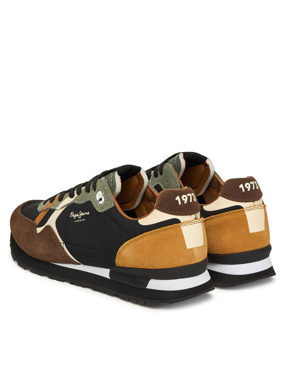 Pepe Jeans Snīkeri Pepe Jeans Brit Prints M PMS400002 Brūns