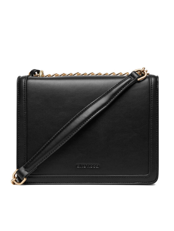 GINO ROSSI Kabelka Gino Rossi CEO-PEARLA-KQ43 Čierna