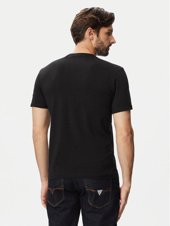 Guess Guess Футболка M6YI40 K4226 Чорний Slim Fit