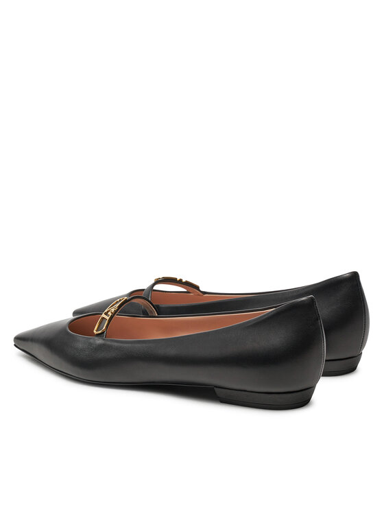Emporio Armani Балетки Emporio Armani X3D295 XF271 00002 Чорний