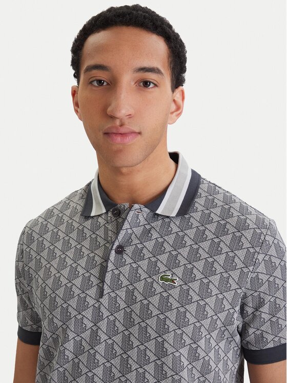 Lacoste Lacoste Polo DH1417 Gris Classic Fit