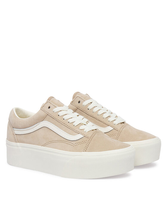 Vans Tenisice Vans Old Skool Platform VN0009PZ4MG1 Bež