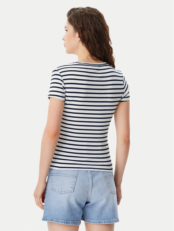 Tommy Jeans Tommy Jeans Camiseta Essential DW0DW17385 Azul marino Slim Fit