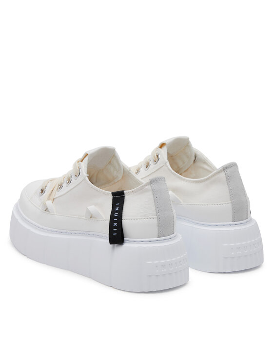 Inuikii Кеди Inuikii Matilda Canvas Low 30102-025 Білий