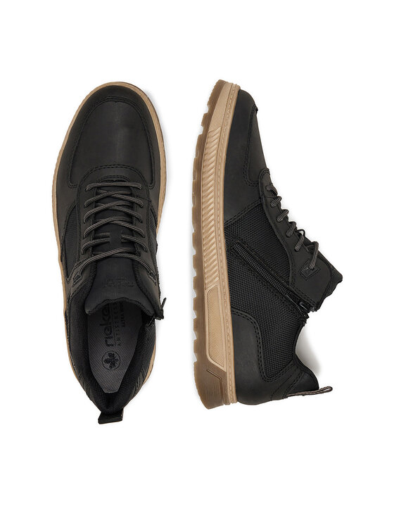 Rieker Sneakersy Rieker 37004-00 Černá