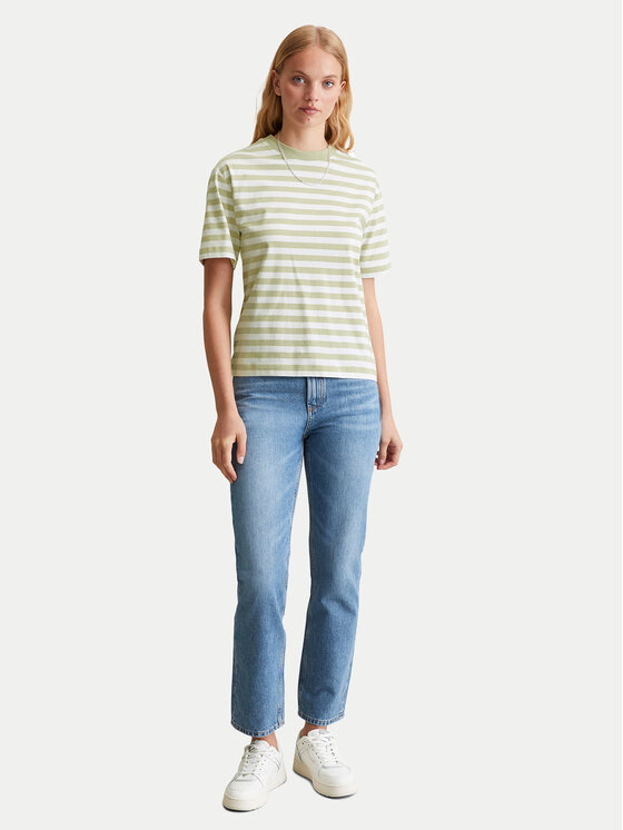 Marc O'Polo Denim Marc O'Polo Denim Camiseta 500 0006 509 Verde Relaxed Fit
