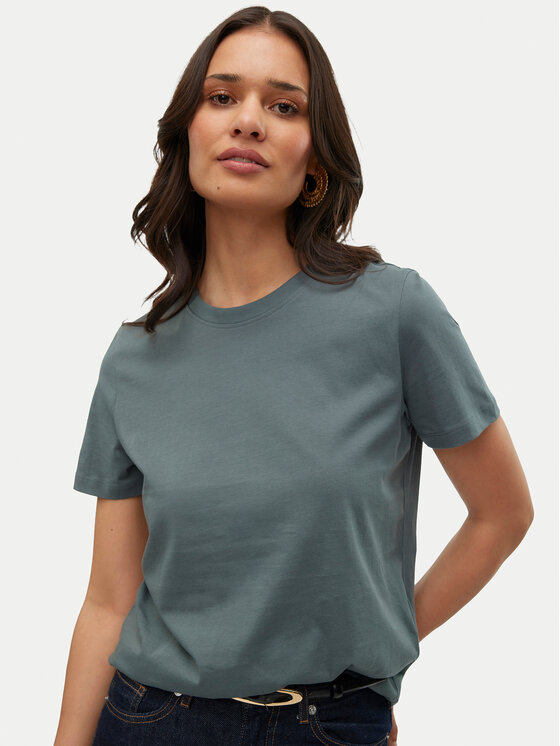 Vero Moda Vero Moda Camiseta Paulina 10316991 Verde Regular Fit