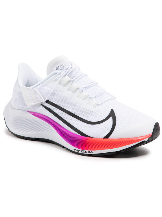 Nike Bežecké topánky Nike W Air Zoom Pegasus 37 Flyease CK8605 100 Biela