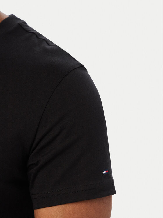 Tommy Jeans Tommy Jeans Camiseta Dna Play DM0DM23715 Negro Slim Fit