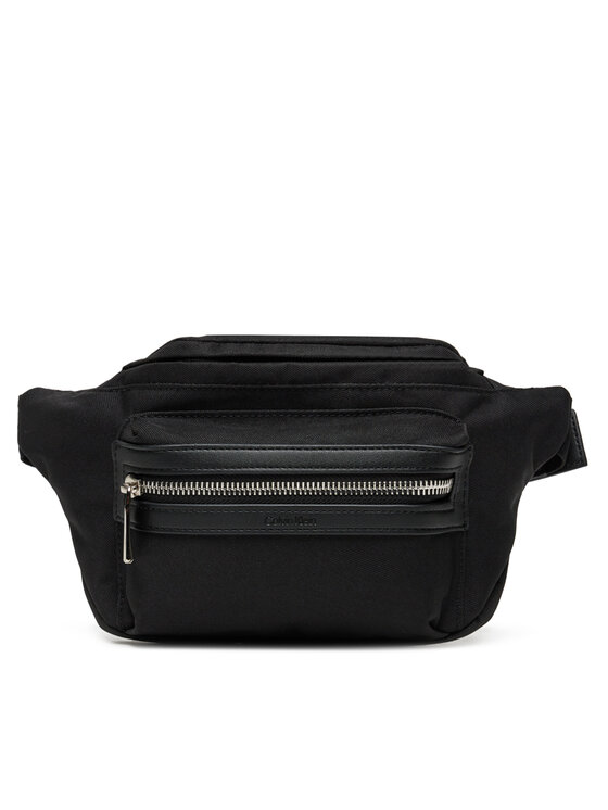 Calvin Klein Nerka Calvin Klein Contrast Belt Bag LV04D3073G Czarny