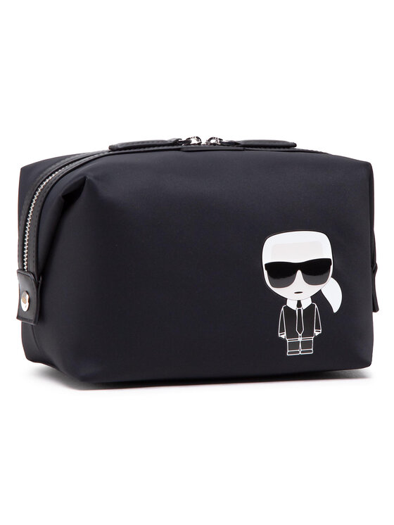 KARL LAGERFELD Pochette per cosmetici KARL LAGERFELD 210W3087 Nero