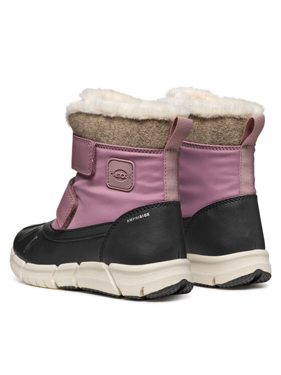 Geox Cizme de zăpadă Geox J Flexyper Girl B Ab J46APC 054FU C8049 M Roz