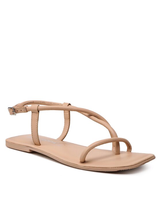 Vero Moda Sandales Vero Moda Filla 10286500 Bēšs