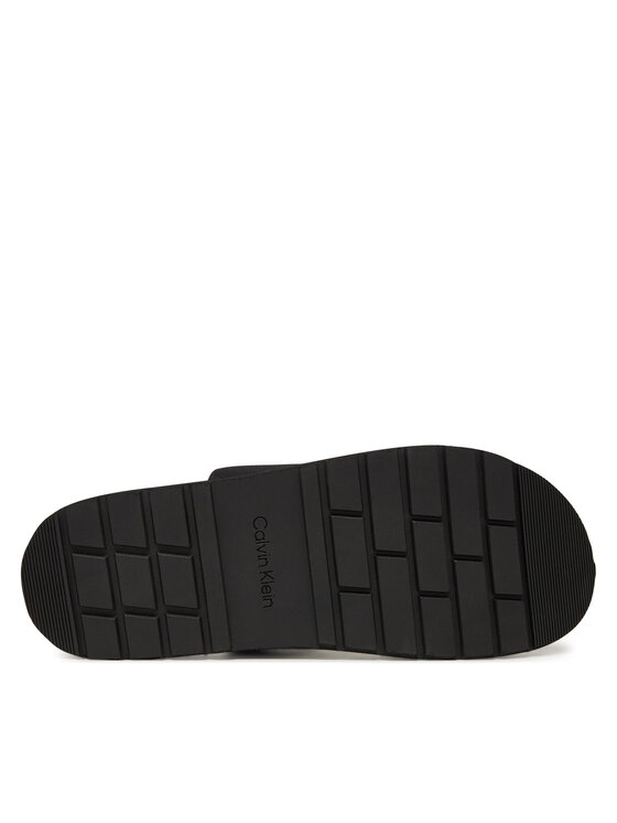 Calvin Klein Ciabatte Calvin Klein Double Strap Cv Logo HM0HM01801 Nero