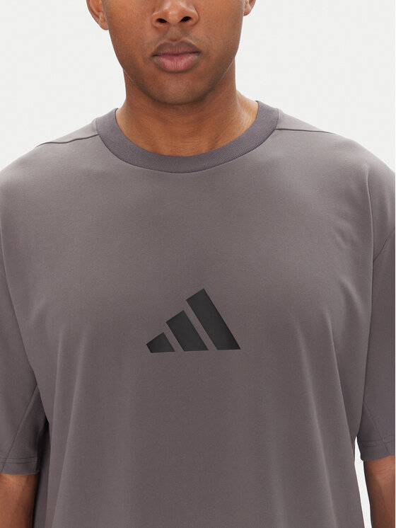 adidas adidas Футболка Z.N.E. JC5483 Сірий Loose Fit