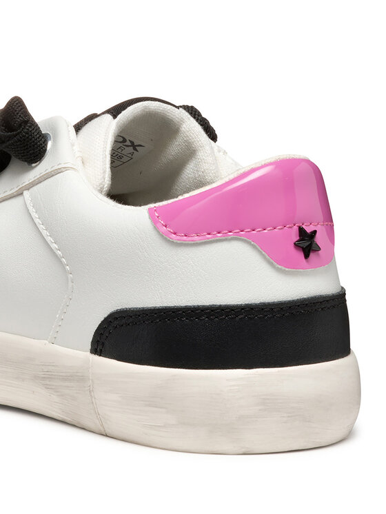 Geox Sneakersy Geox J Gisli J554NA 000BC C0563 S Biela