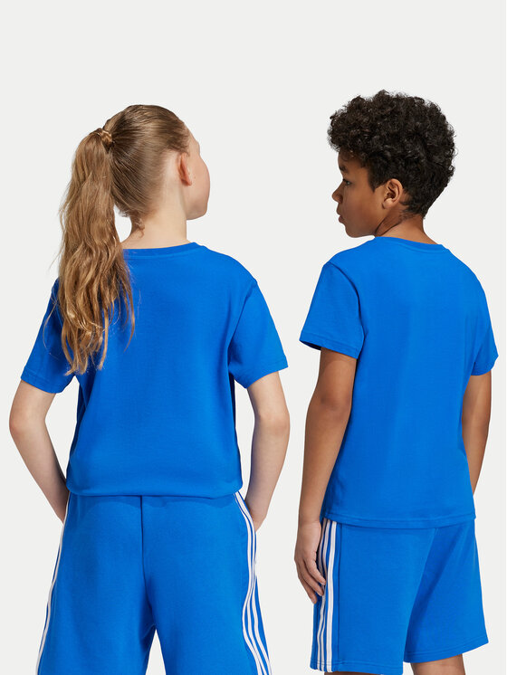 adidas adidas T-shirt adicolor Trefoil IY7425 Blu Regular Fit