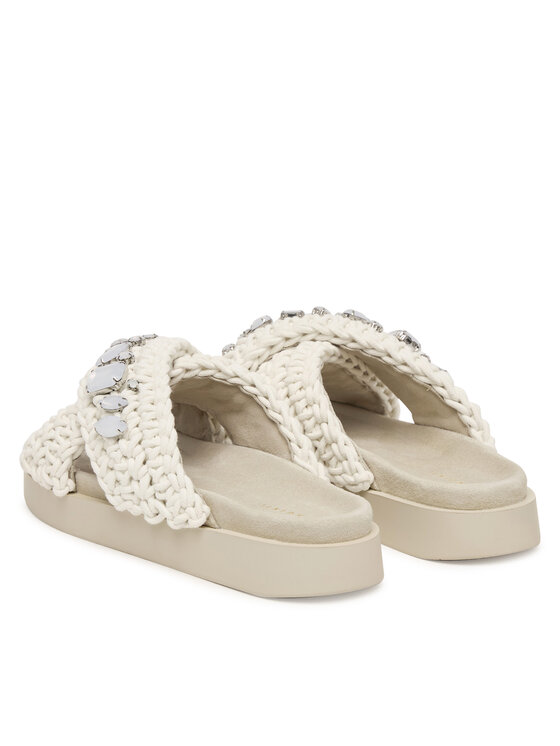 Inuikii Шльопанці Inuikii Woven Stones 1004.003.0073 Білий