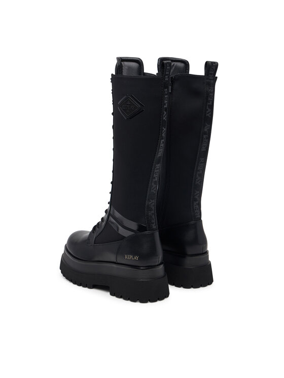 REPLAY Schnürstiefeletten REPLAY GWL72 .000.C0200S Schwarz
