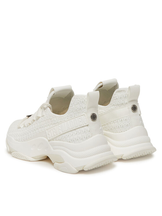 Steve Madden Sneakersy Steve Madden Mileage SM11003785 Biela