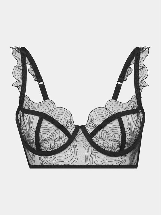 Undress Code Undress Code Sujetador con aros Bliss 581 Negro