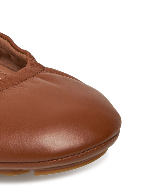 BOSS Baleríny BOSS Roxanne 50548681 10271645 01 Hnedá