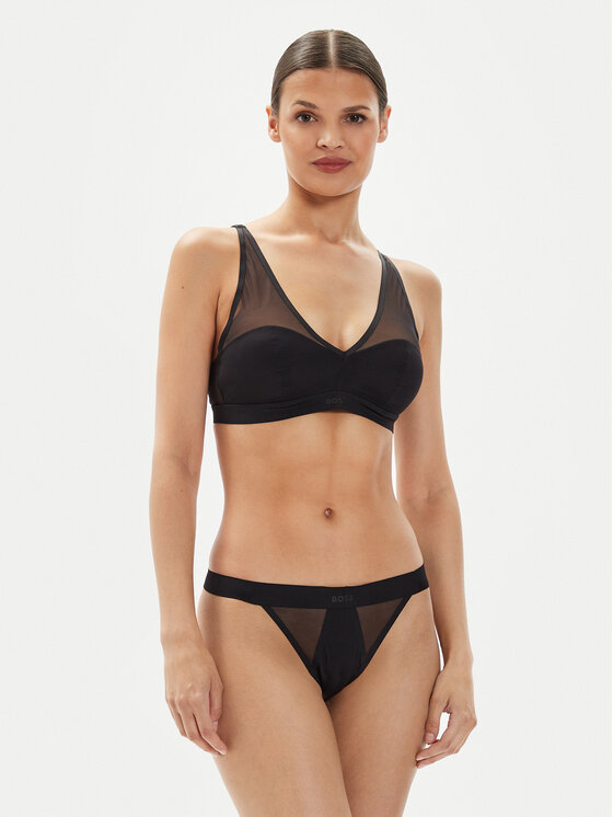 BOSS BOSS Bralette Audrey 50515528 Negro