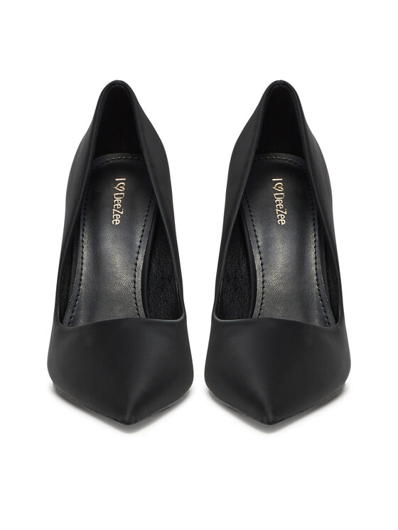 DeeZee Čevlji z visoko peto DeeZee GAO-2312-6 Črna