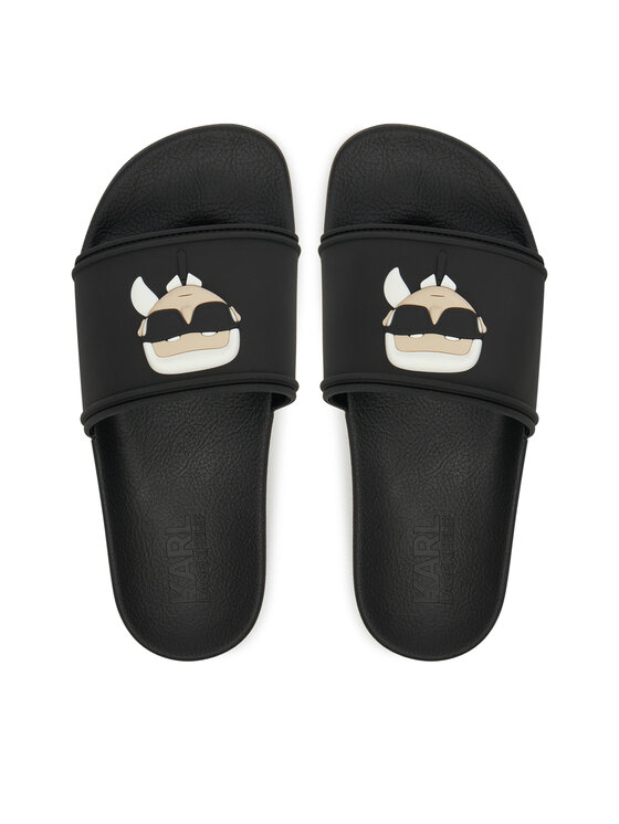 KARL LAGERFELD Шльопанці KARL LAGERFELD Kondo 2.0 KL80905A Чорний