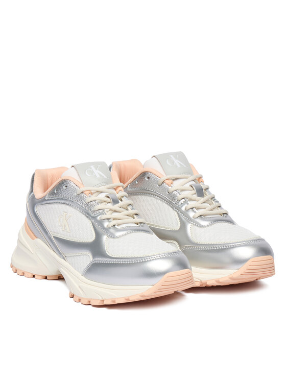 Calvin Klein Zapatillas Calvin Klein Hike Runner Lace Up Mesh Mix Met YW0YW02063 De color