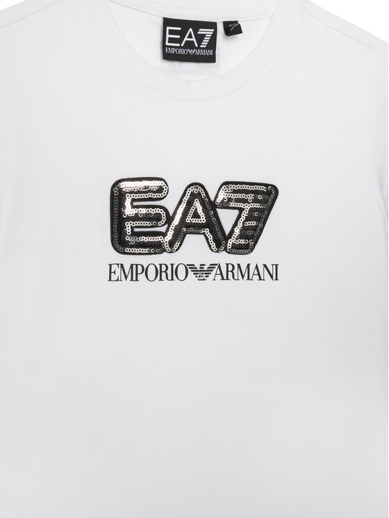 EA7 Emporio Armani EA7 Emporio Armani Camiseta 7G000257 AF10373 U0002 Blanco Slim Fit
