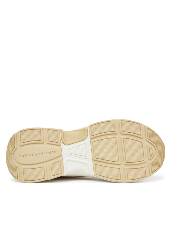 Tommy Hilfiger Sneakersy Tommy Hilfiger Th Chunky Runner FW0FW08474 Biela