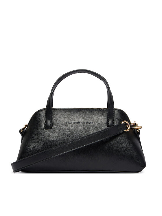 Tommy Hilfiger Táska Tommy Hilfiger Th Buckle Mini Tote AW0AW19034 Fekete