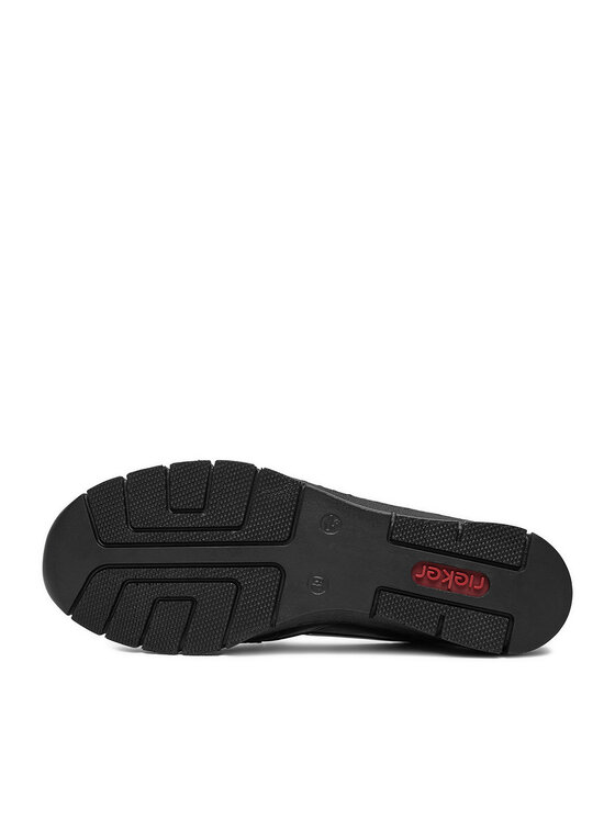 Rieker Półbuty Rieker 53771-00 Czarny