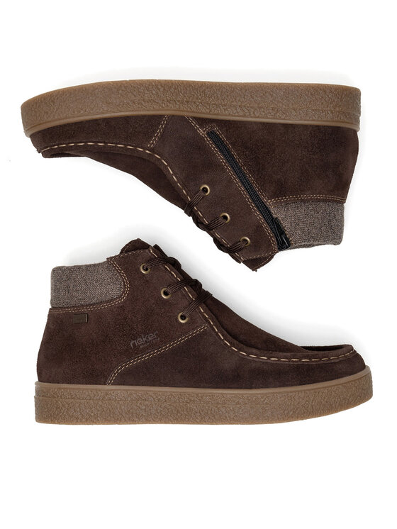 Rieker Šnurovacia obuv Rieker 31011-25 Hnedá