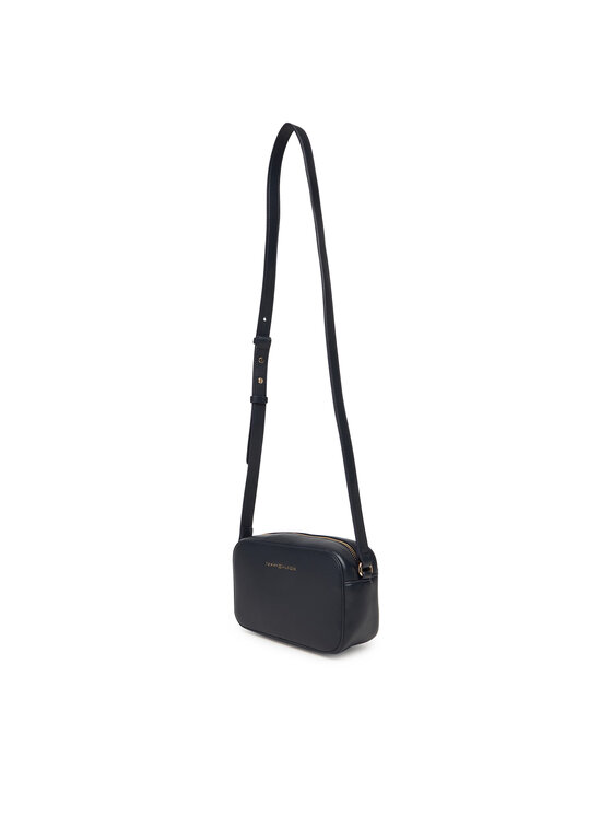 Tommy Hilfiger Rankinė Tommy Hilfiger Th Logo Camera Bag AW0AW18115 Tamsiai mėlyna