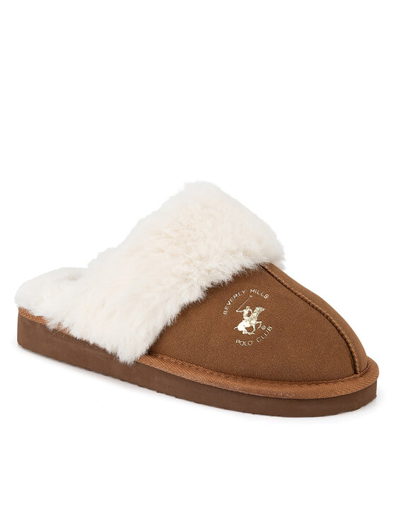 Beverly Hills Polo Club Пантофи Beverly Hills Polo Club WFA3417-1 Кафяв