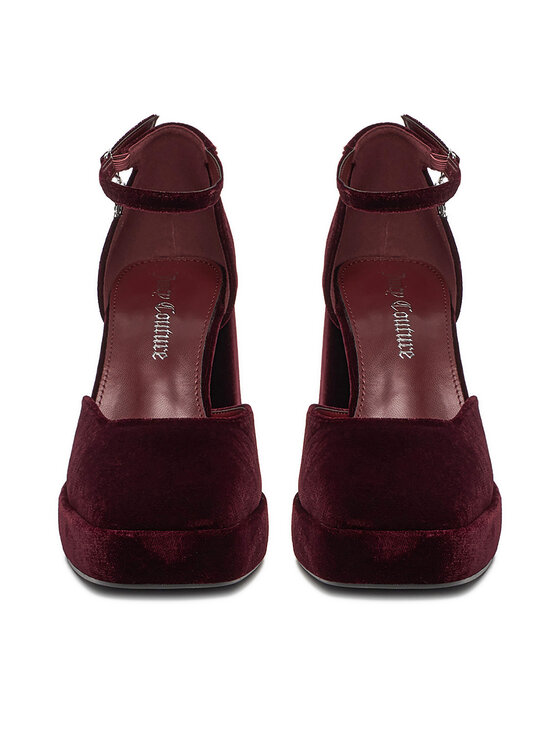 Juicy Couture Туфлі Juicy Couture EO-W2SH59501A Бордовий