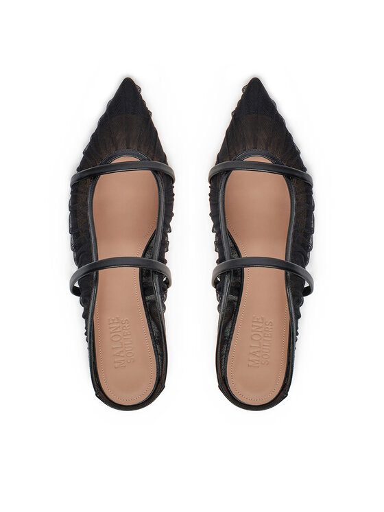 MALONE SOULIERS Шльопанці MALONE SOULIERS Maureen Flat 336 Чорний