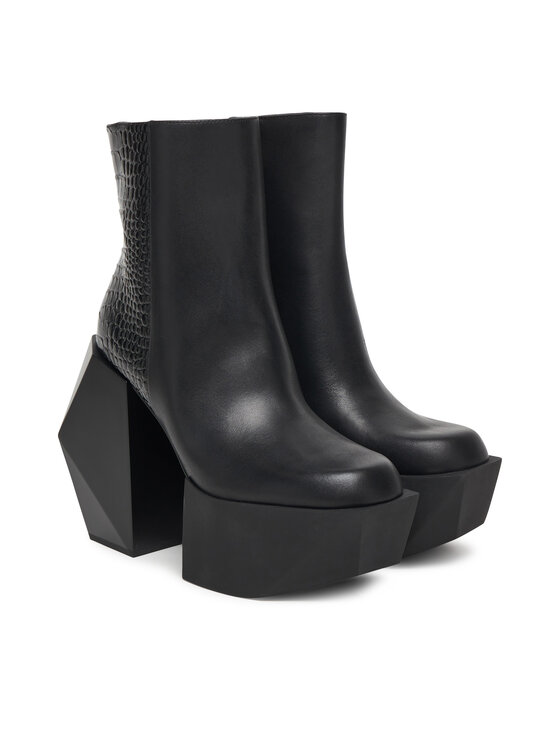 United Nude Ботильйони United Nude Stage Boot 1075384927 Чорний