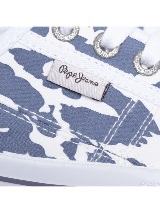 Pepe Jeans Zapatillas de tenis Pepe Jeans Aberlady PLS30951 Blanco