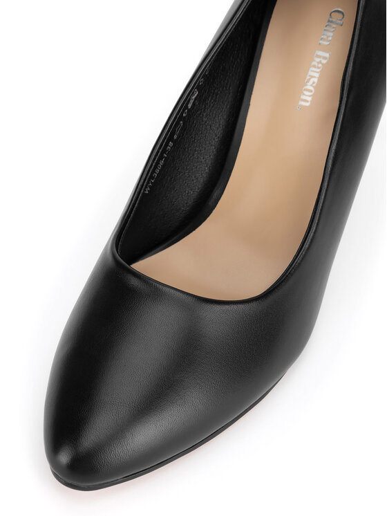 Clara Barson Pantofi cu toc subțire Clara Barson WYL3806-1 Negru