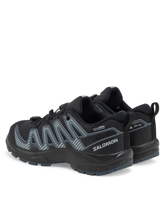 Salomon Trekingová obuv Salomon Xa Pro V8 Waterproof L47729300 Čierna