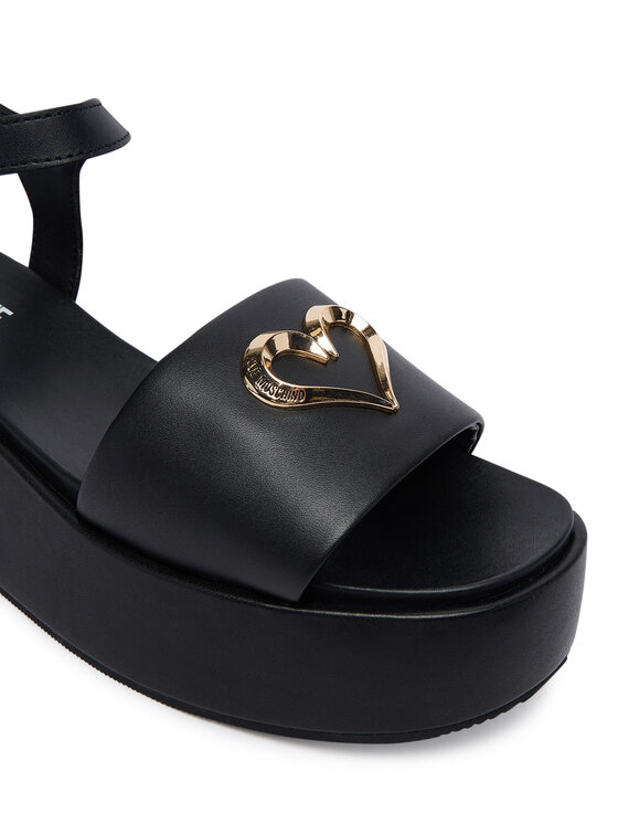 LOVE MOSCHINO Sandalias LOVE MOSCHINO JA16127I0OIA0000 Negro