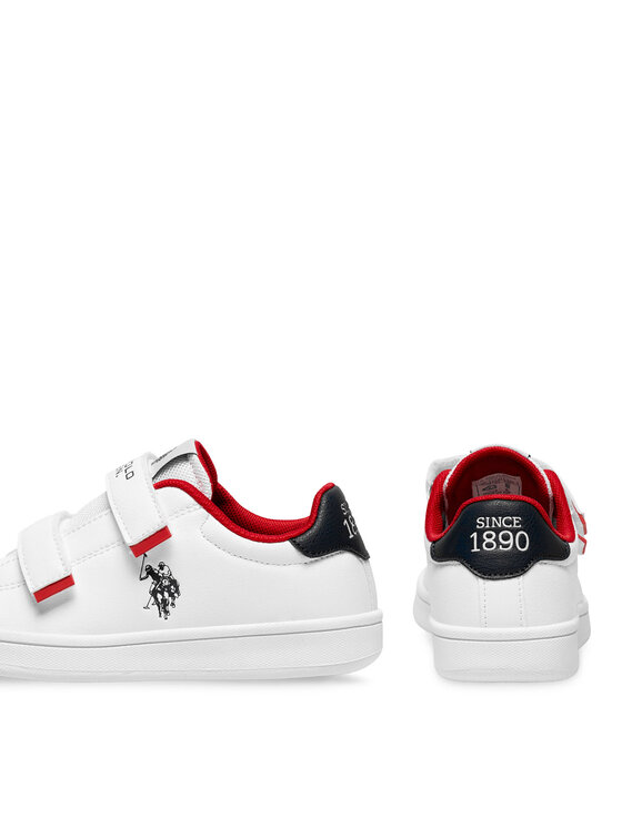 U.S. Polo Assn. Snīkeri U.S. Polo Assn. TRACE002 Balts