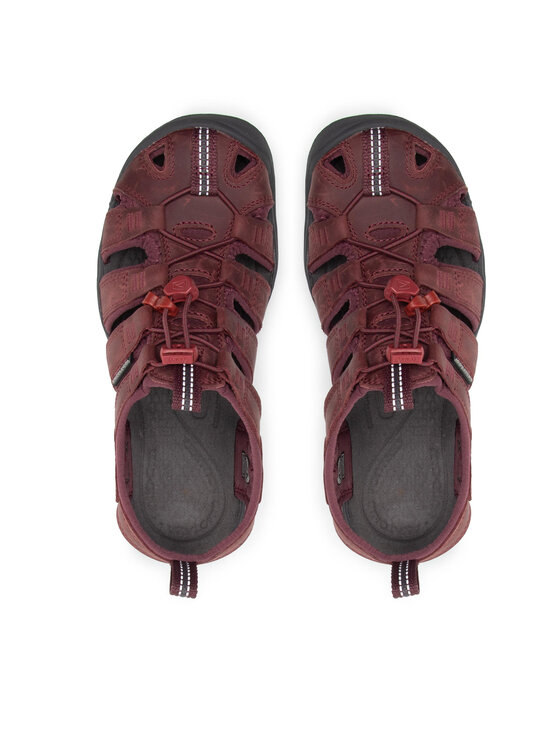Keen Sandály Keen Clearwater Cnx Lleather 1025088 Bordó