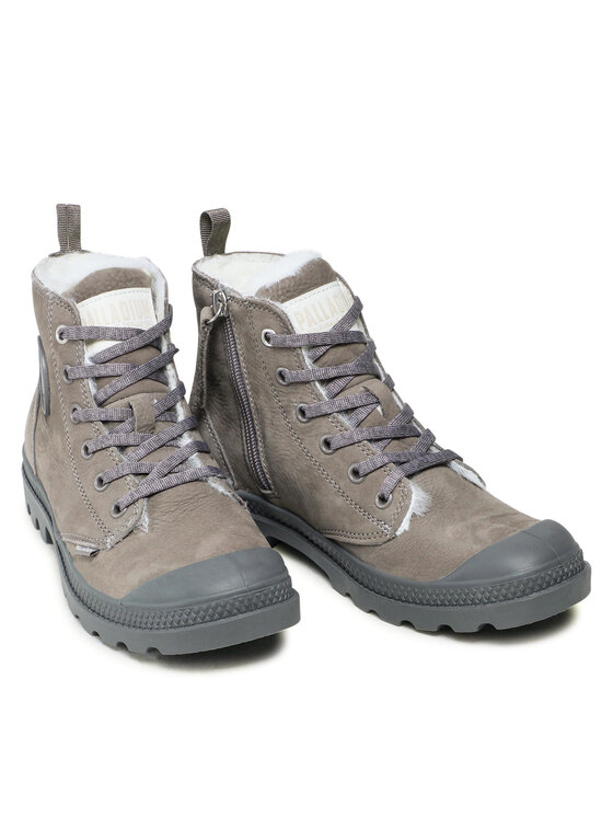Palladium Trapper stila apavi Palladium Pampa Hi Zip Wl 95982-055-M Pelēks