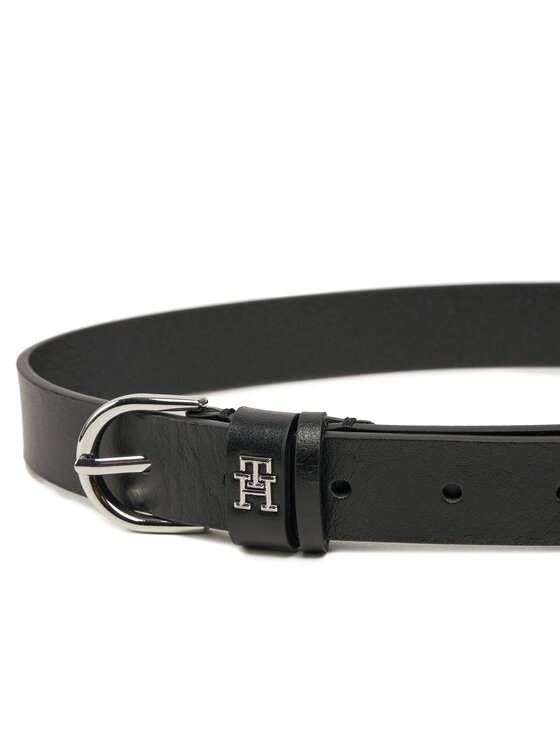 Tommy Hilfiger Sieviešu josta Tommy Hilfiger Essential Effortless 2.5 Sv AW0AW17279 Melns
