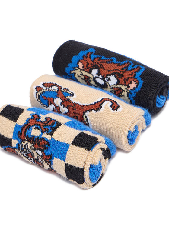 Looney Tunes Dlhé ponožky Looney Tunes CEO-ACCCS-AW25-227WBLT(3-PACK) Béžová